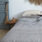 Alpaca Australian Wool Throw Herringbone Blanket Stitch