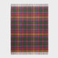 Alpaca Wool Throw Fringe Chess Check