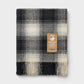 Billabong Fringed Check Throw Blanket