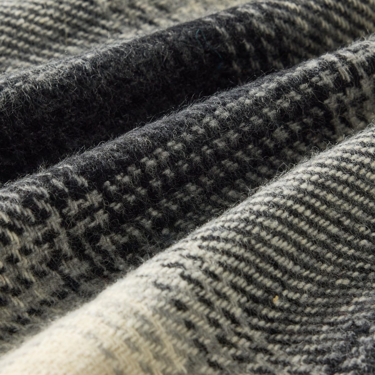 Billabong Fringed Check Throw Blanket