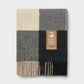 Billabong Fringed Block Check Throw Blanket