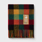 Billabong Fringed Block Check Throw Blanket