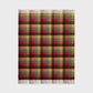 Billabong Fringed Block Check Throw Blanket
