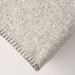 Alpaca Australian Wool Throw Cobblestone Blanket Stitch