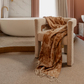 Lambswool Fringed Throw