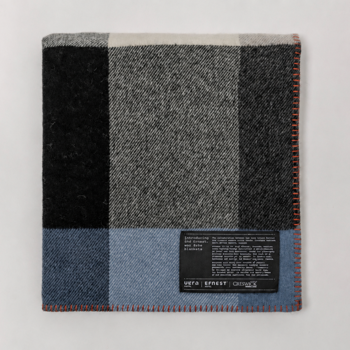 Vera Alpaca Springmount Blanket Stitch Throw Rug