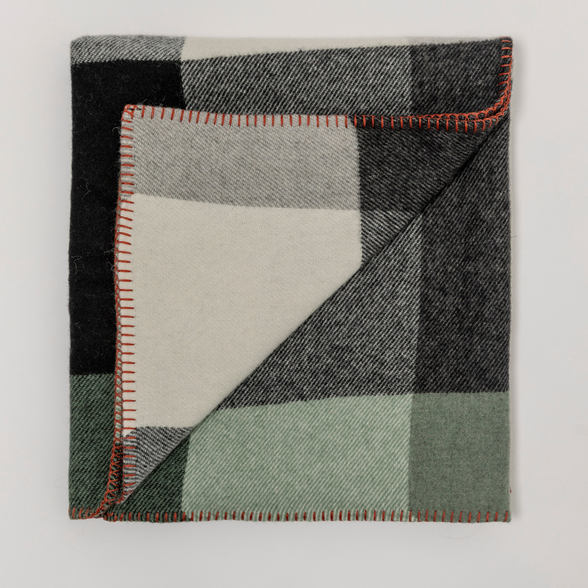 Vera Alpaca Springmount Blanket Stitch Throw Rug
