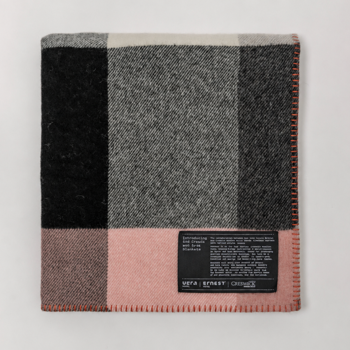 Vera Alpaca Springmount Blanket Stitch Throw Rug