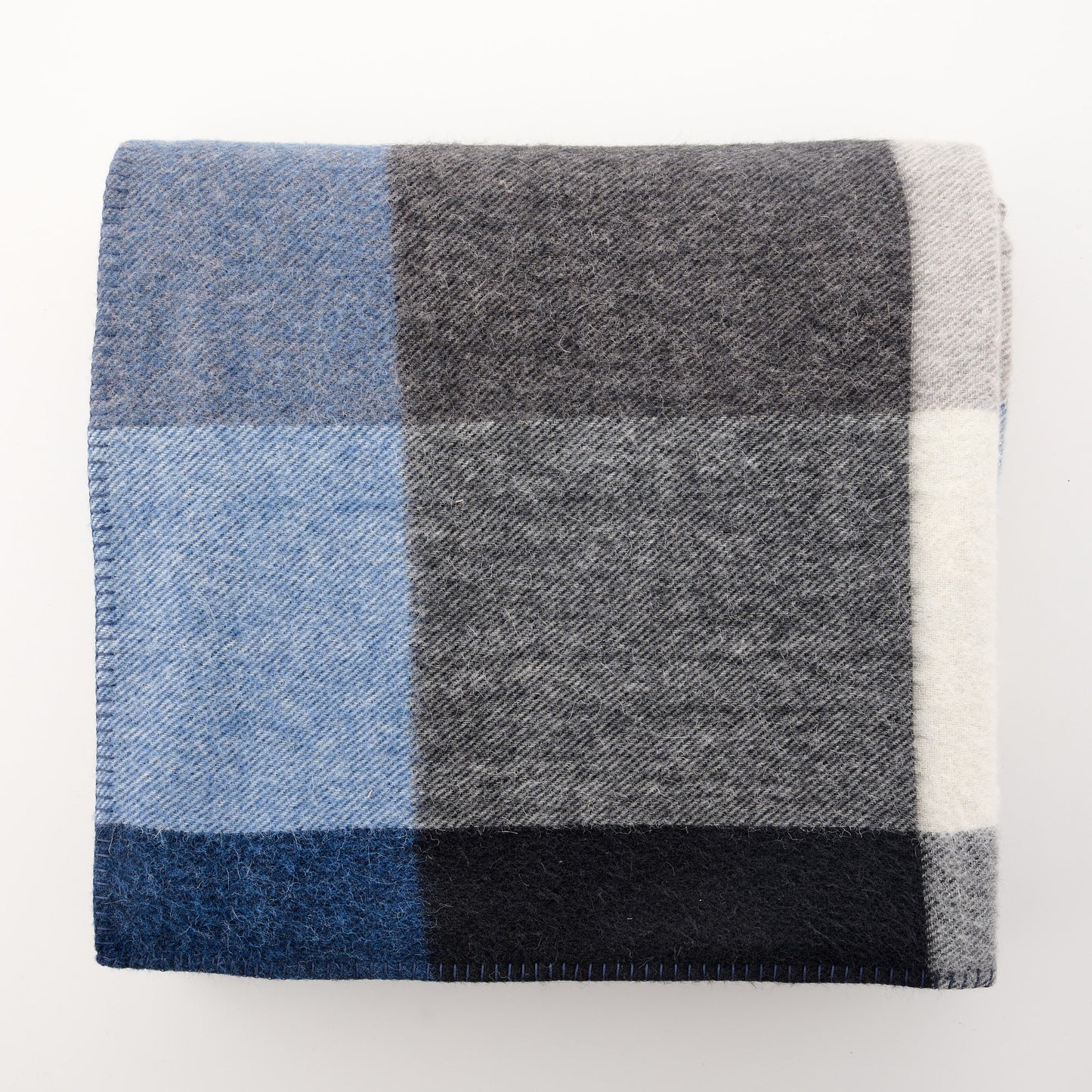 Premium Australian Alpaca Wool Throw Springmount Blanket Stitch