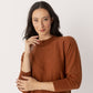 Wool Cashmere Dolmain Sleeve Pullover