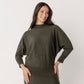 Wool Cashmere Dolmain Sleeve Pullover