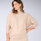 Wool Cashmere Dolmain Sleeve Pullover