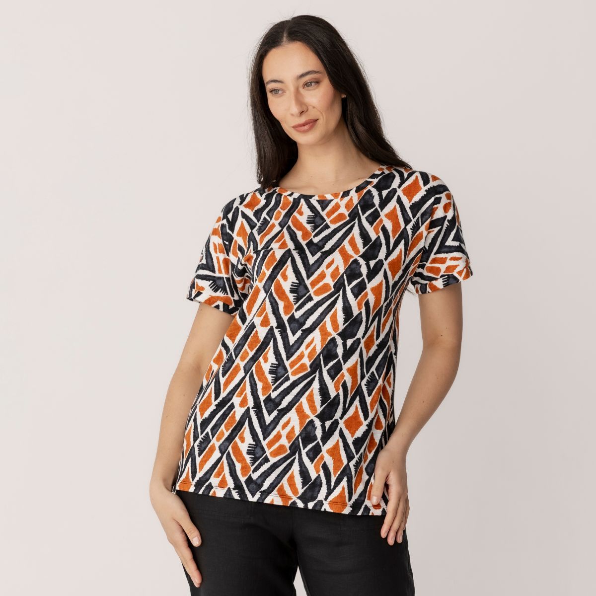 Cotton Slub Relaxed Tee