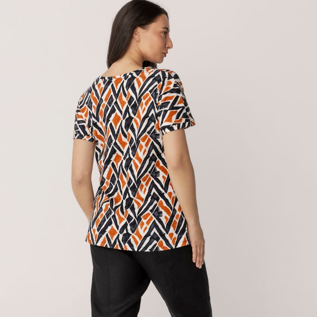 Cotton Slub Relaxed Tee