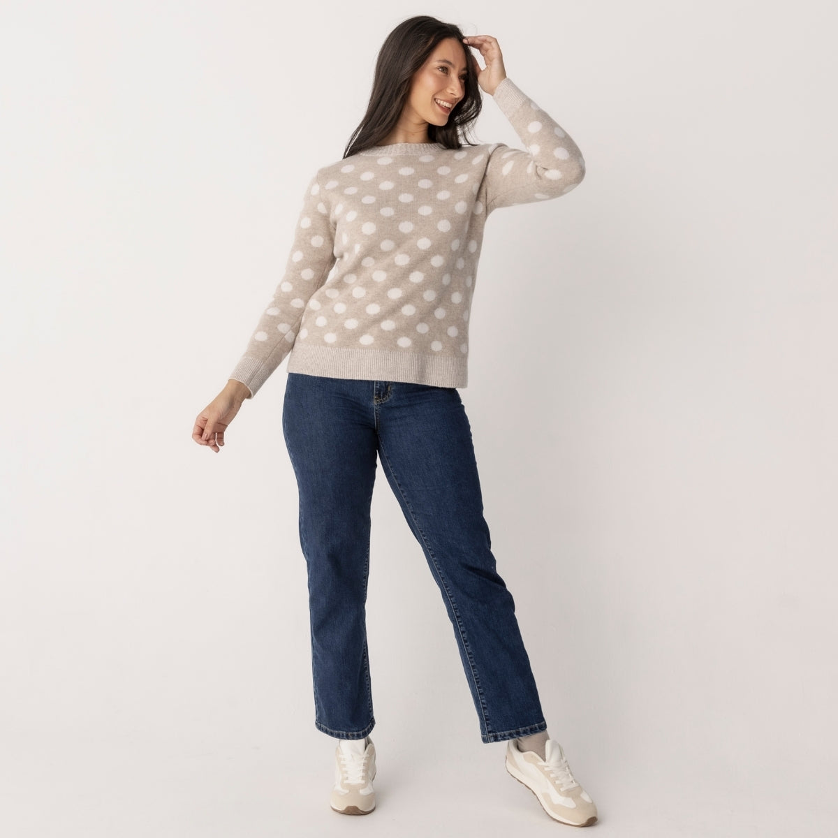 Merino Wool Spot Sweater