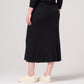 Wool Cashmere Skirt with Flared Hem