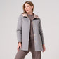 Wool Blend Reversible Hooded Coat