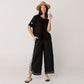 100% Linen Spliced Linen T Shirt