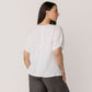 100% Linen V Neck Swing Top
