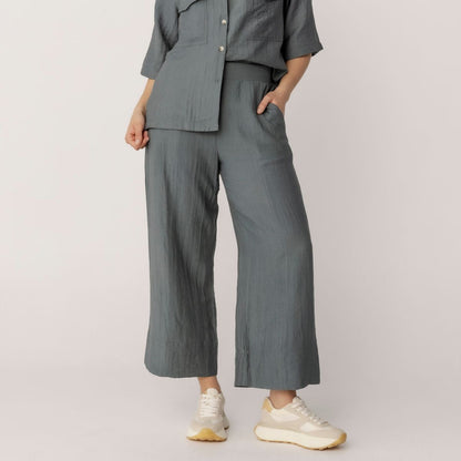 Rayon Nylon Linen Pants