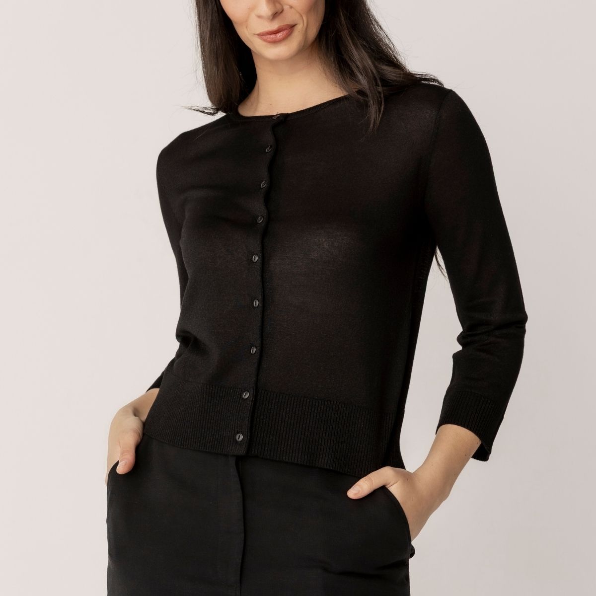 Viscose Lurex Sparkle Cardigan