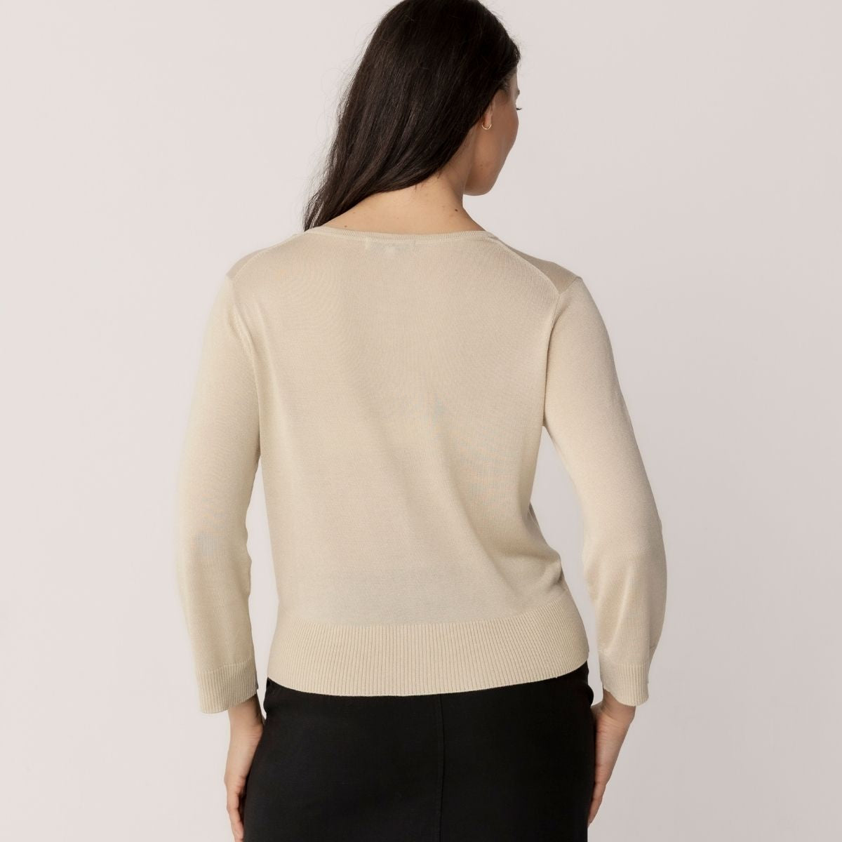 Viscose Lurex Sparkle Cardigan
