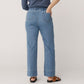 Relaxed Wide Leg Denim Pants