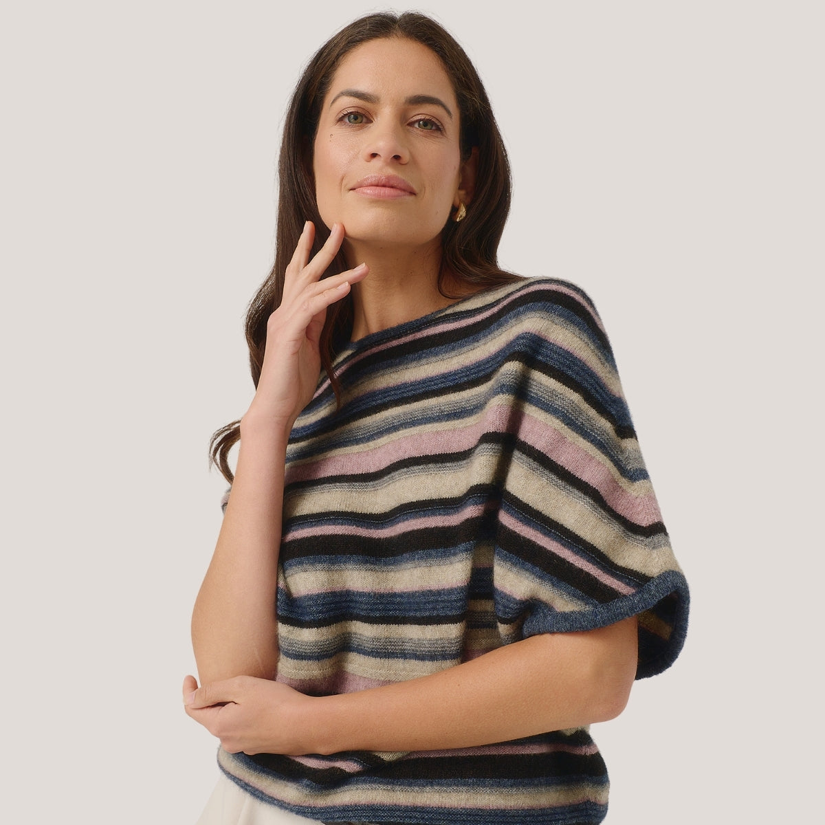 Possum Multi Colour Knit Top