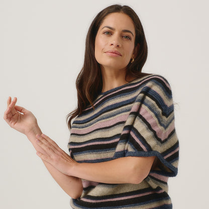 Possum Multi Colour Knit Top
