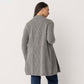 Lambswool Cable Cardigan