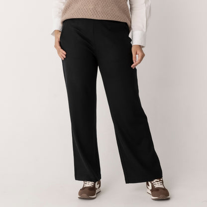 Wide Leg Wool Pants