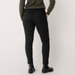 Slim Leg Jacquard Zip Detail Pants
