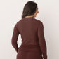 Bamboo Ribbed Long Sleeve Top
