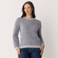 Angora Lattice Sweater