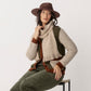 Spliced Moss Stitch Cardigan