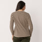 Cotton Jersey Striped Top