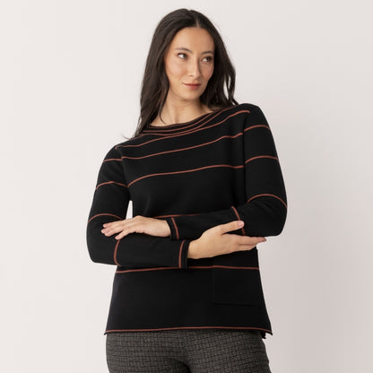 Striped Jumper with Pocket