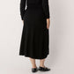 Wool Cashmere Flared Skirt