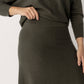 Wool Cashmere Flared Skirt