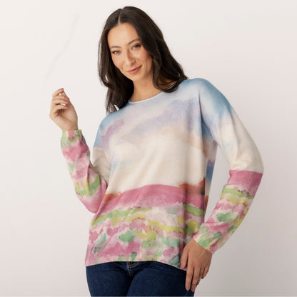 Provence Print Jumper