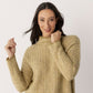 Alpaca Blend Links Stripe Jumper