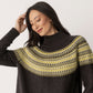 Wool Cashmere Fair Isle Turtle Neck Jumper