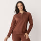 Wool Quarter Zip Jumper
