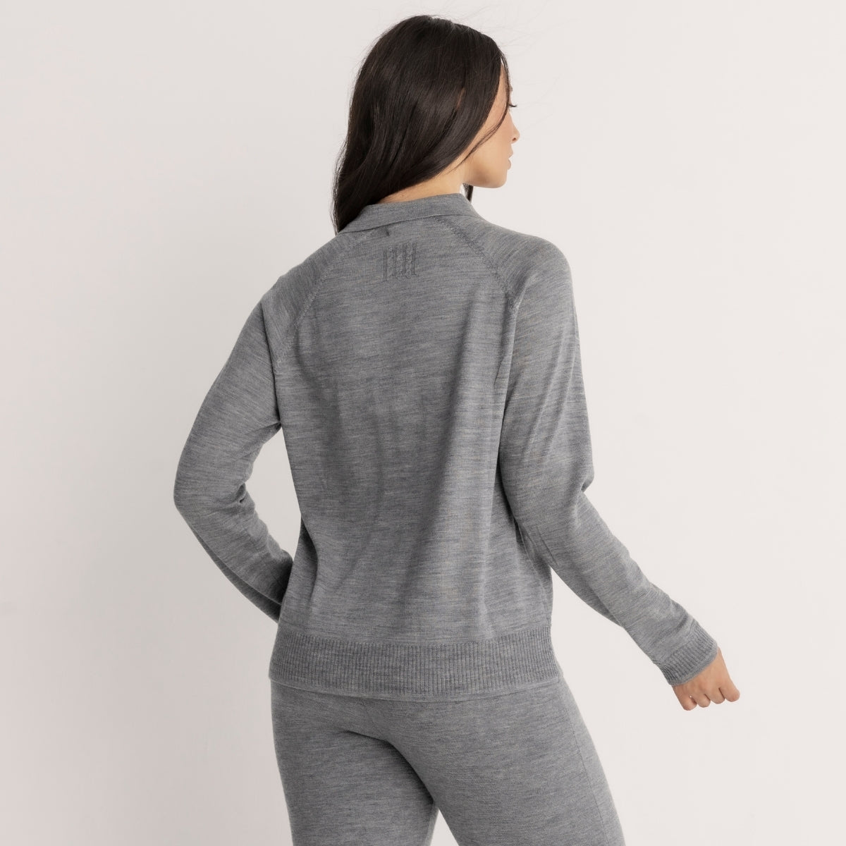 Wool Quarter Zip Jumper