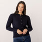 Wool Cable Cardigan