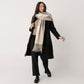 Boiled Wool Viscose Zip Coat