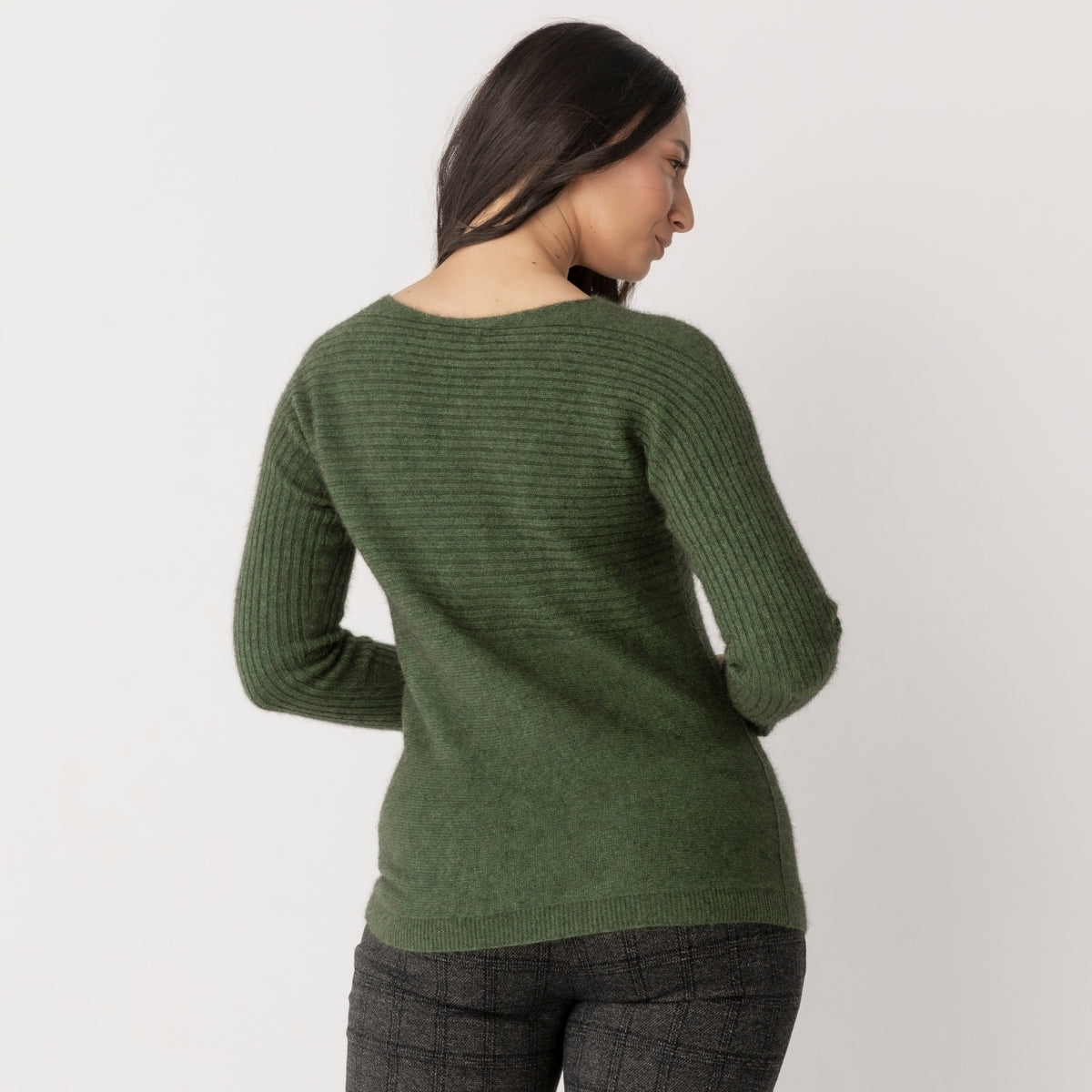 Possum Crossover Knit Jumper