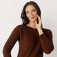 Possum Crossover Knit Jumper