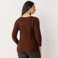 Possum Crossover Knit Jumper