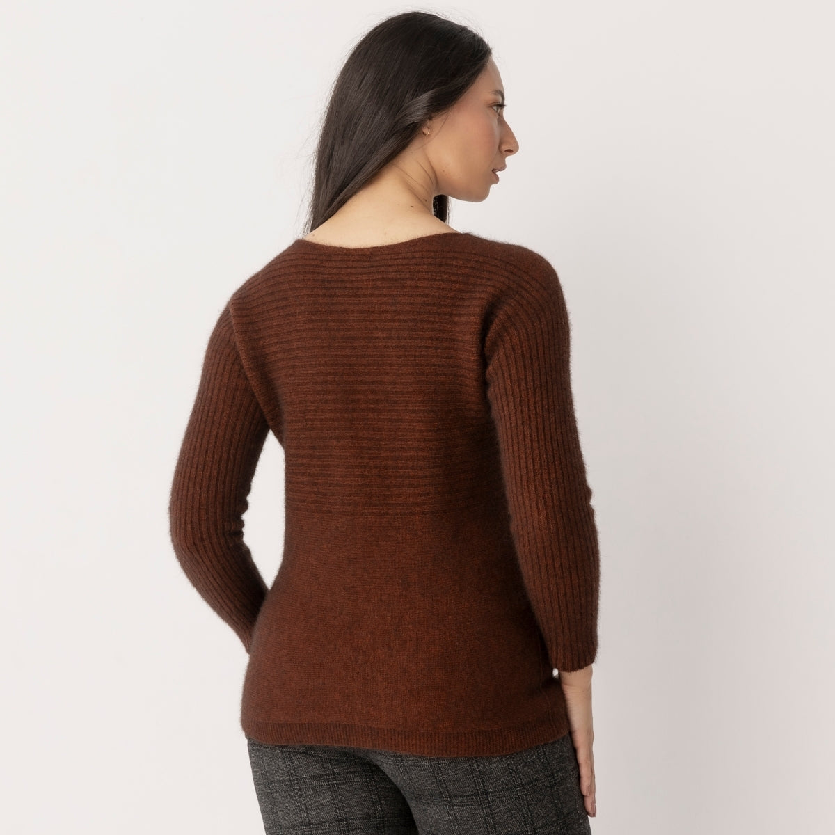 Possum Crossover Knit Jumper
